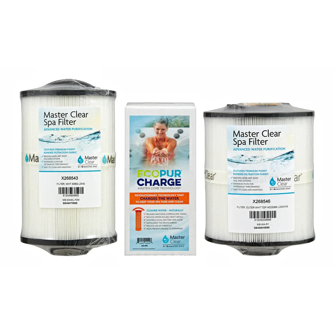 3-Piece Eco Pur Charge Insert & Filter Set – Twilight/Legend Series