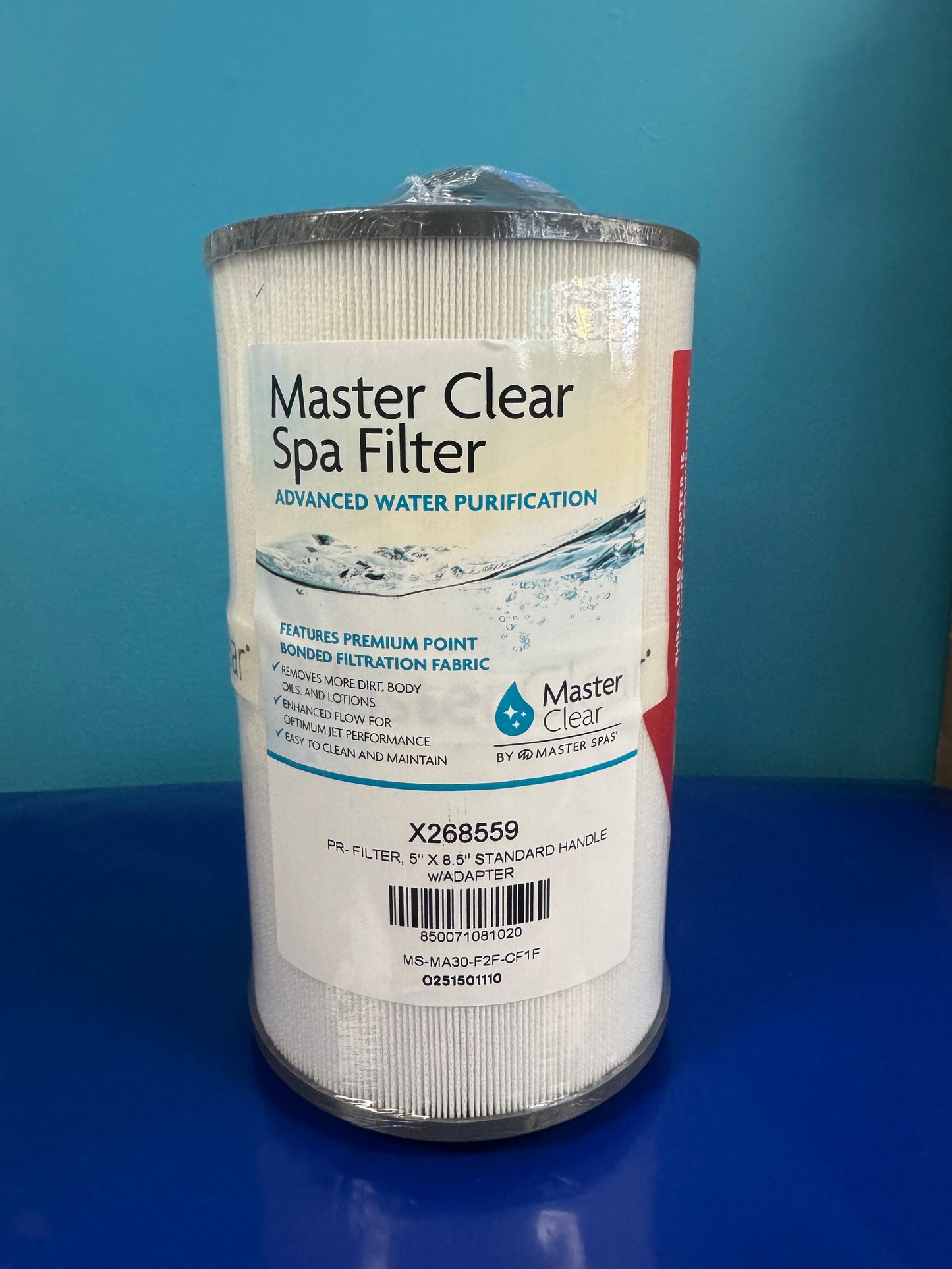One Part Filter for Clarity spas, TS 240 spas & Therapool 13 swim spas