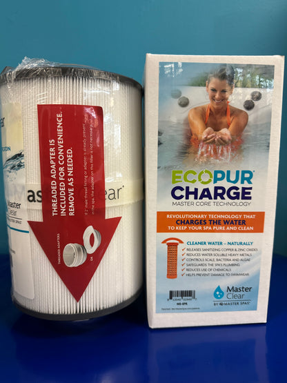 Eco Pur Charge Insert & Outer Micro Filter - Getaway Series
