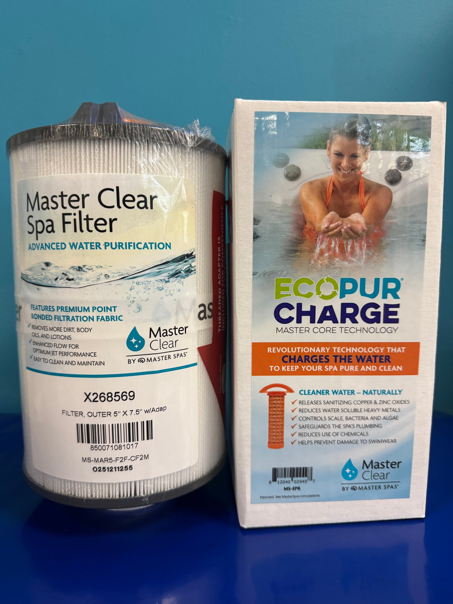 Eco Pur Charge Insert & Outer Micro Filter - Getaway Series