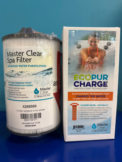 Eco Pur Charge Insert & Outer Micro Filter - Getaway Series